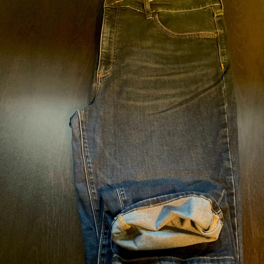 Eddie Bauer slightly curvy skinny Elysian jean